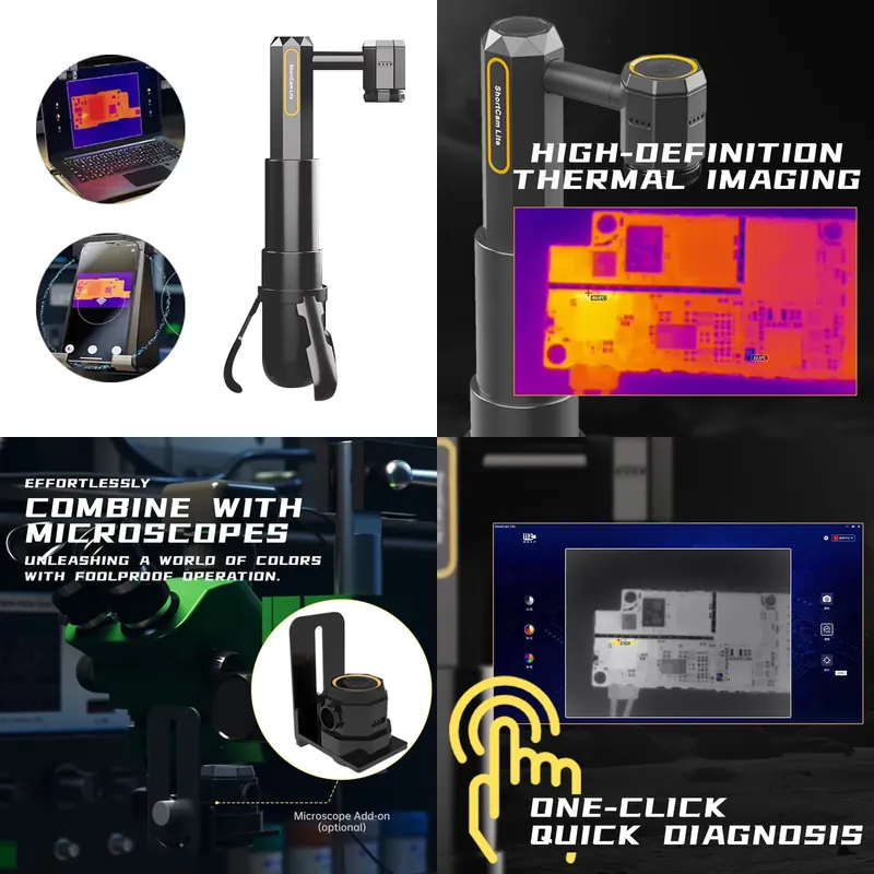 Shortcam Thermal Imaging Pcb - 랑치 4세대 쇼트캠 라이트 폴딩형 고속