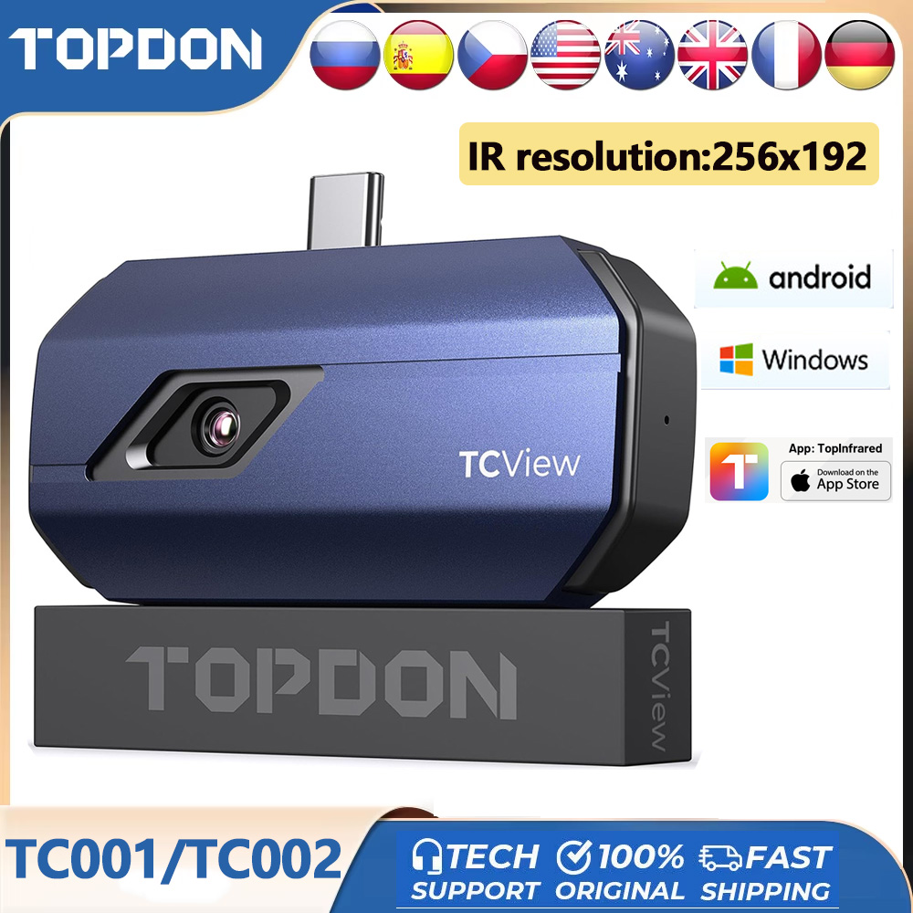 Topdon Tc001 Thermal Camera - TOPDON TC001/TC002/TC002C 듀오 열화상 카메라, 512*384