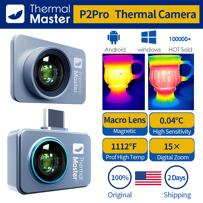 P2//P2Pro 열화상 카메라 15배 줌 적외선 열화 - Infiray P2 Pro Macro Lens 리뷰 및 가격