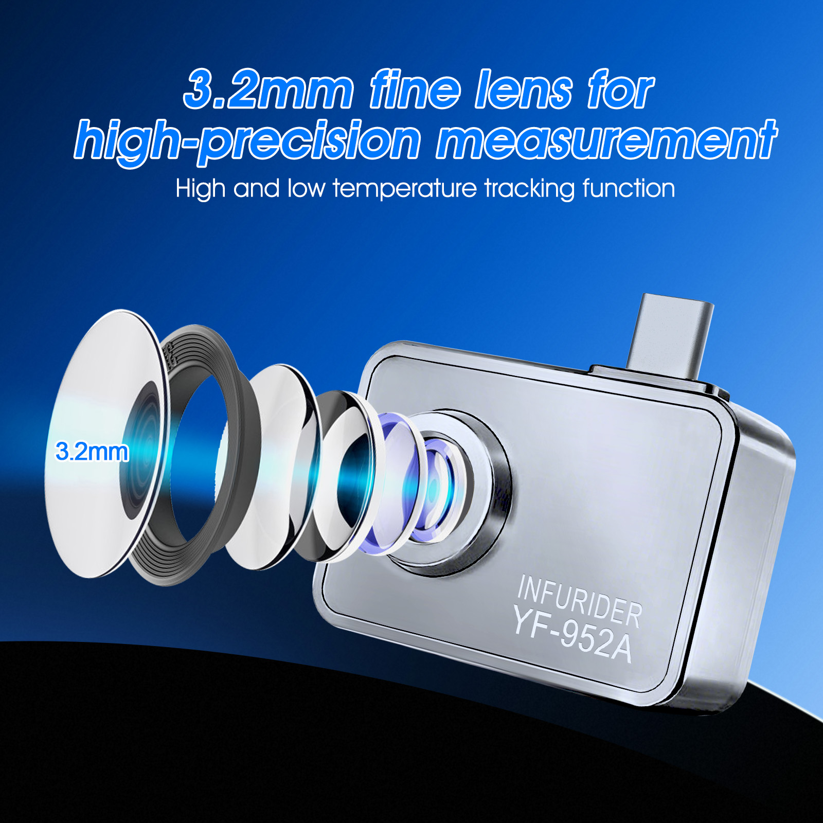 안드로이드 폰용 256x192 열화상 카메라 타입-C  - Thermal Imaging Camera 256X192 리뷰 및 가격