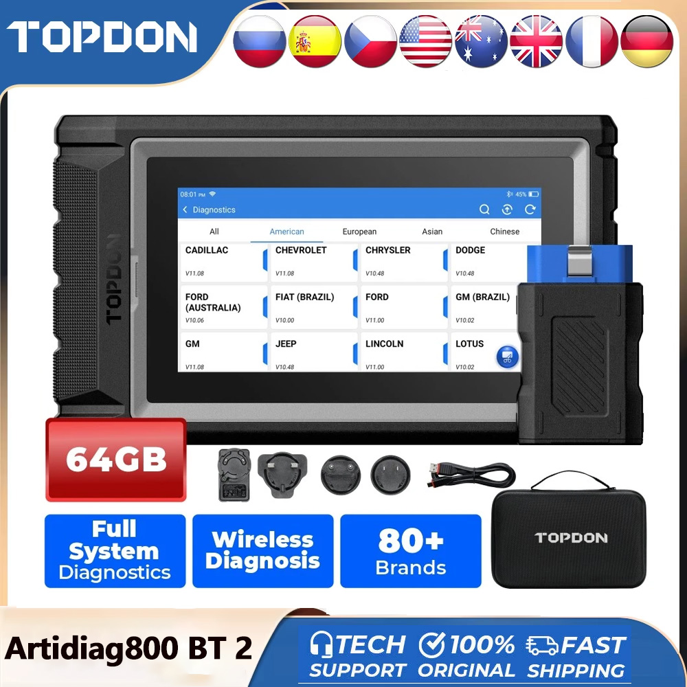 TOPDON ArtiDiag800 BT 2 차량 진단  - Topdon Tc001 Thermal Camera 리뷰 및 가격