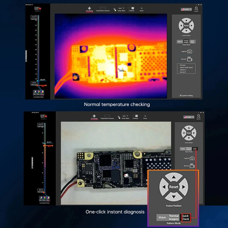 ShortCam II 적외선 열화상 카메라 PCB 결함 - Shortcam Thermal Imaging Pcb 리뷰 및 가격