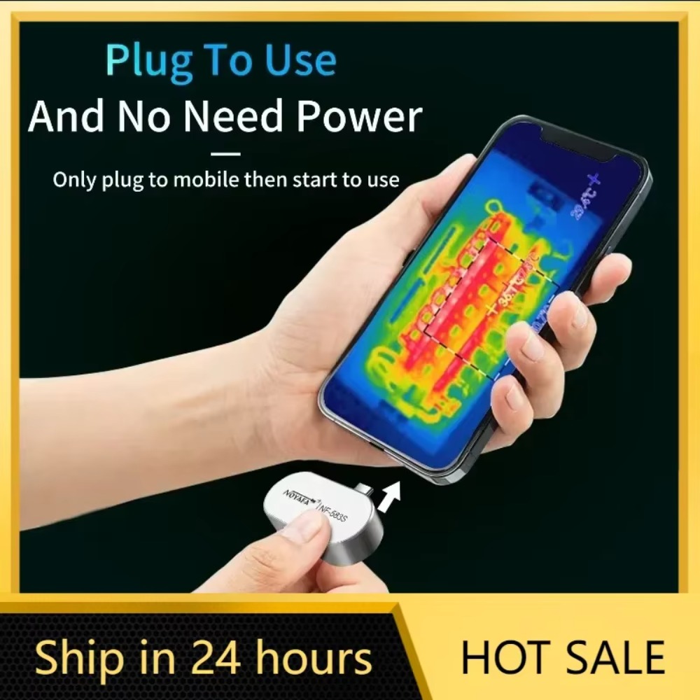 안드로이드용 미니 열화상 카메라 NF-583S/586S - Thermal Imaging Camera 256X192 리뷰 및 가격