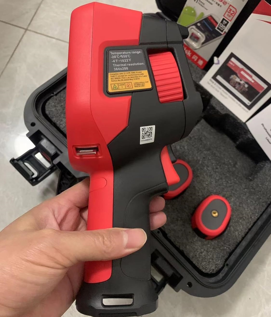 UNI-T UTi384G 전문 열화상 카메라 384x2 - Thermal Camera Type C 384X288 리뷰 및 가격