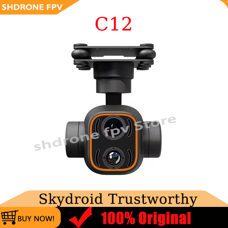 스카이드로이드 C12 카메라 2K 고화질 열화상 삼축  - Thermal Imager Drone Gimbal 리뷰 및 가격