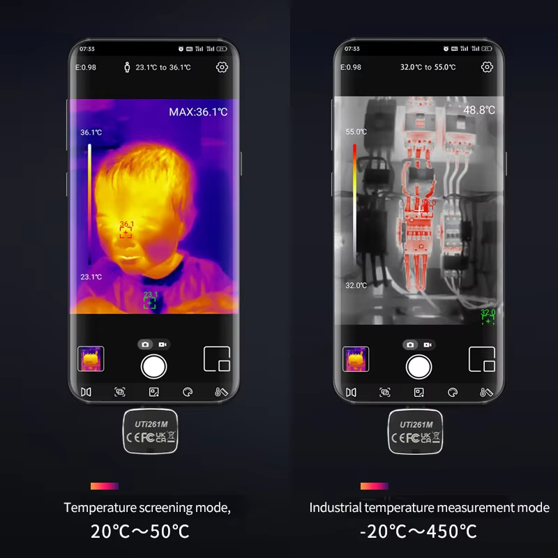 UNI-T UTi261M 열화상 카메라 256x192  - Thermal Imaging Camera 256X192 리뷰 및 가격