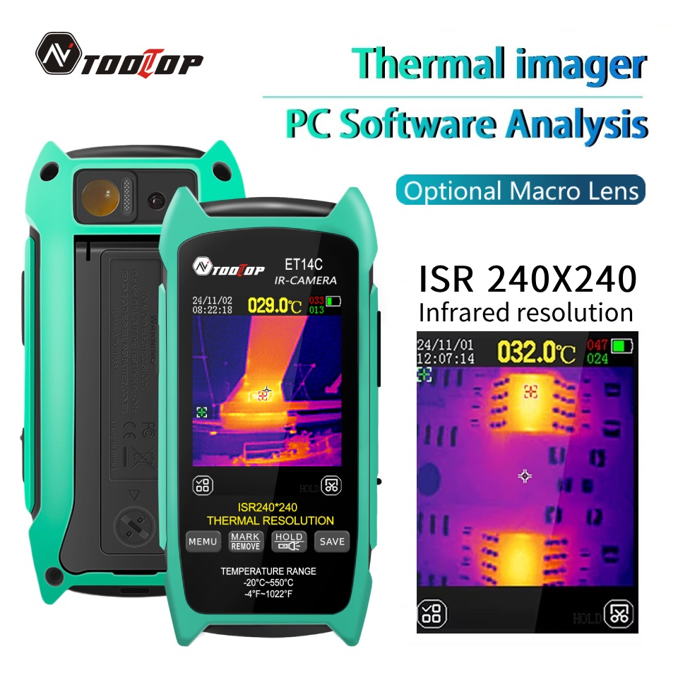 TOOLTOP ET14C 2.8인치 열화상 카메라 25 - Nf 521 Thermal Imaging Camera 리뷰 및 가격