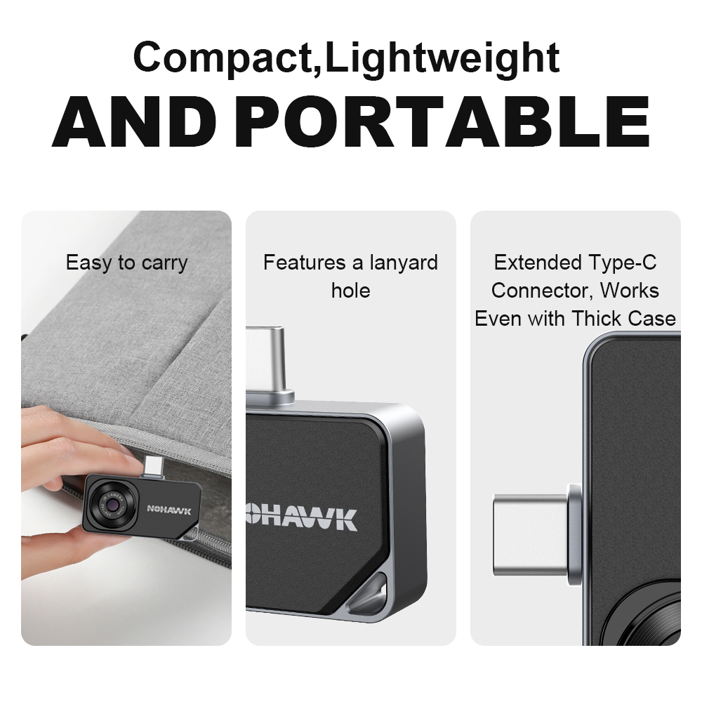 노호크 플러그 앤 플레이 열화상 카메라 256×192  - Nf 521 Thermal Imaging Camera 리뷰 및 가격
